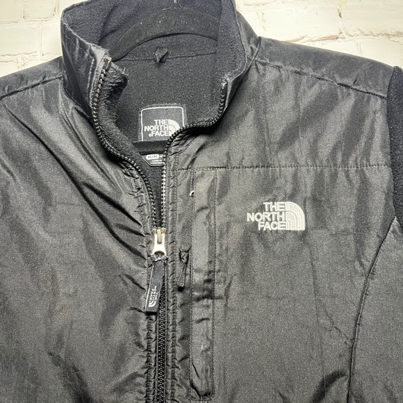 The North Face Women's Denali Fleece Jacket Black Full Zip PolarTec Warm Layer M - Picture 3 of 12